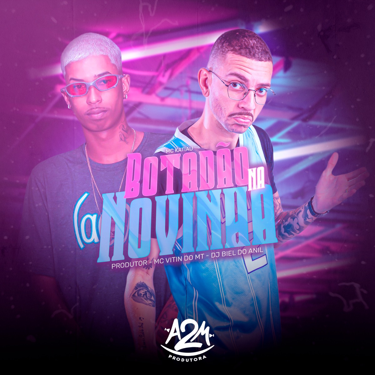 Botadão na Novinha - Single by DJ Biel do Anil, Mc Katiau & Mc Vitin do MT album cover