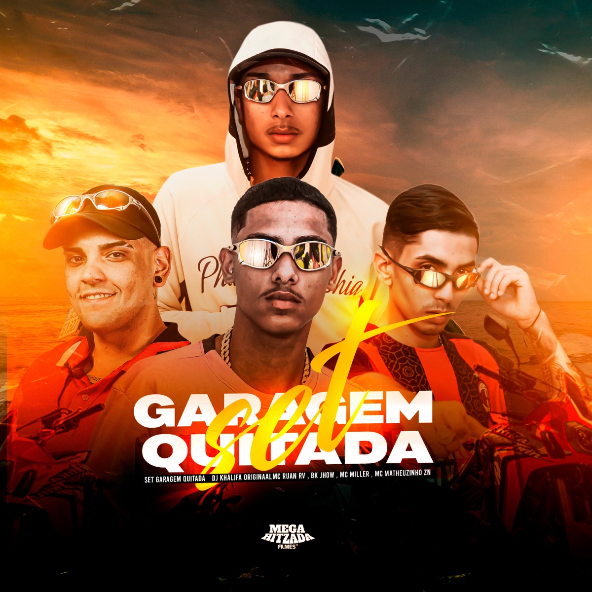 Set Garagem Quitada (feat. Mc Matheuzinho ZN & Dj Khalifa Original) - Single by Mc Ruan RV, Bk Jhow & Mc Miller album cover