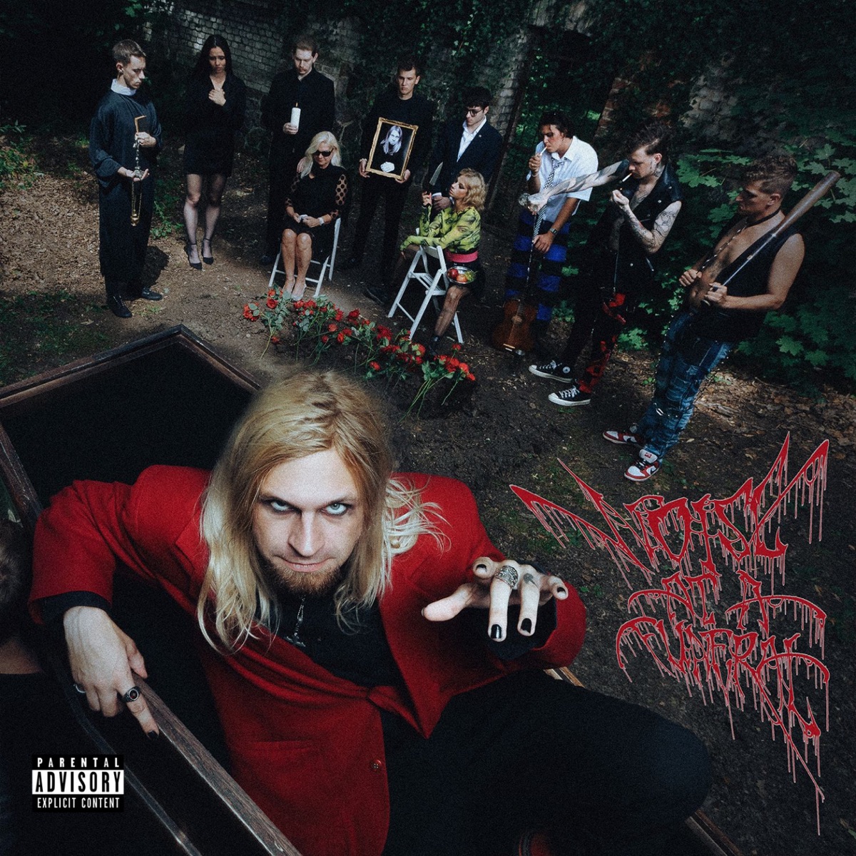 NOISE AT A FUNERAL by REDZED album cover