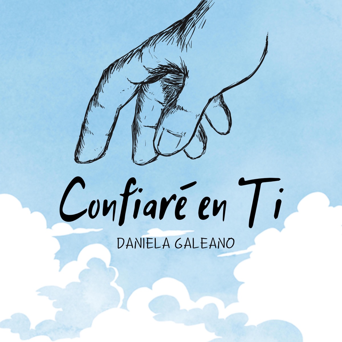 Confiaré En Ti - Single by Daniela Galeano album cover
