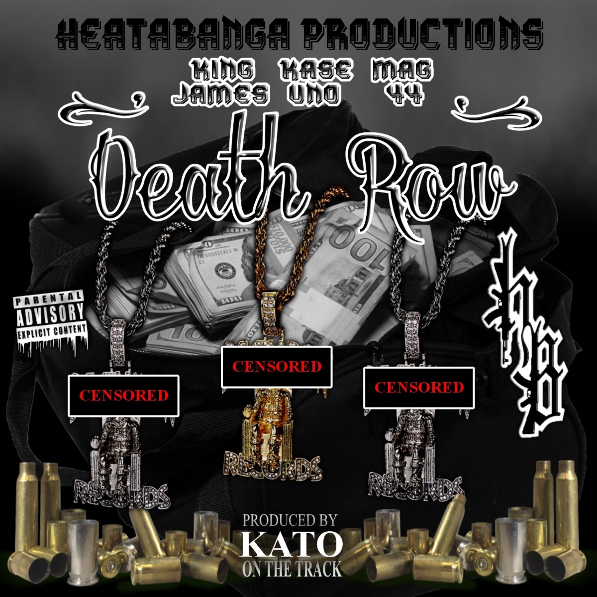 Death Row (feat. Kxng James, Kase Uno, Mag.44 & Kato On the Track) - Single by HeataBanga Productions album cover