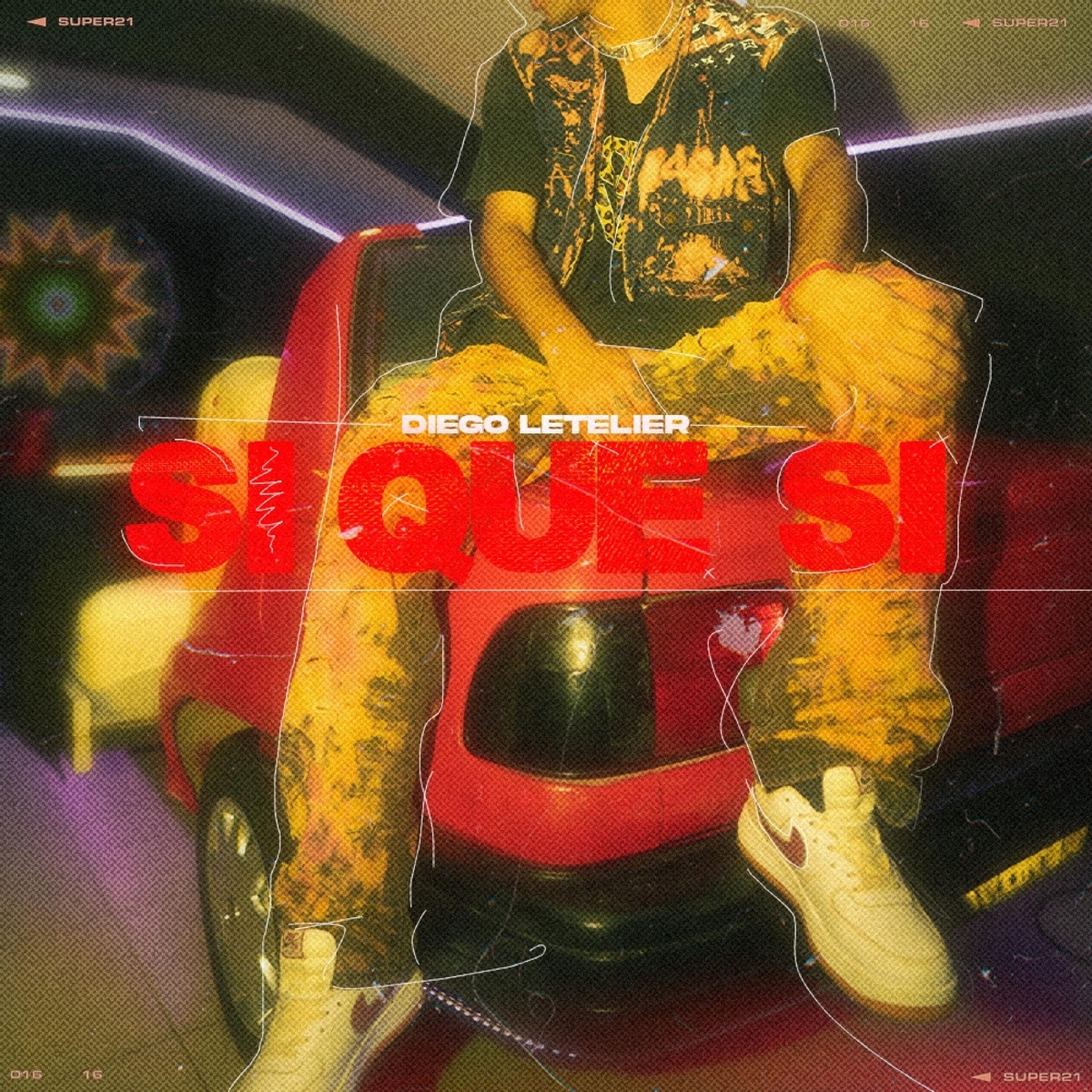 SI QUE SI - Single by Diego Letelier album cover