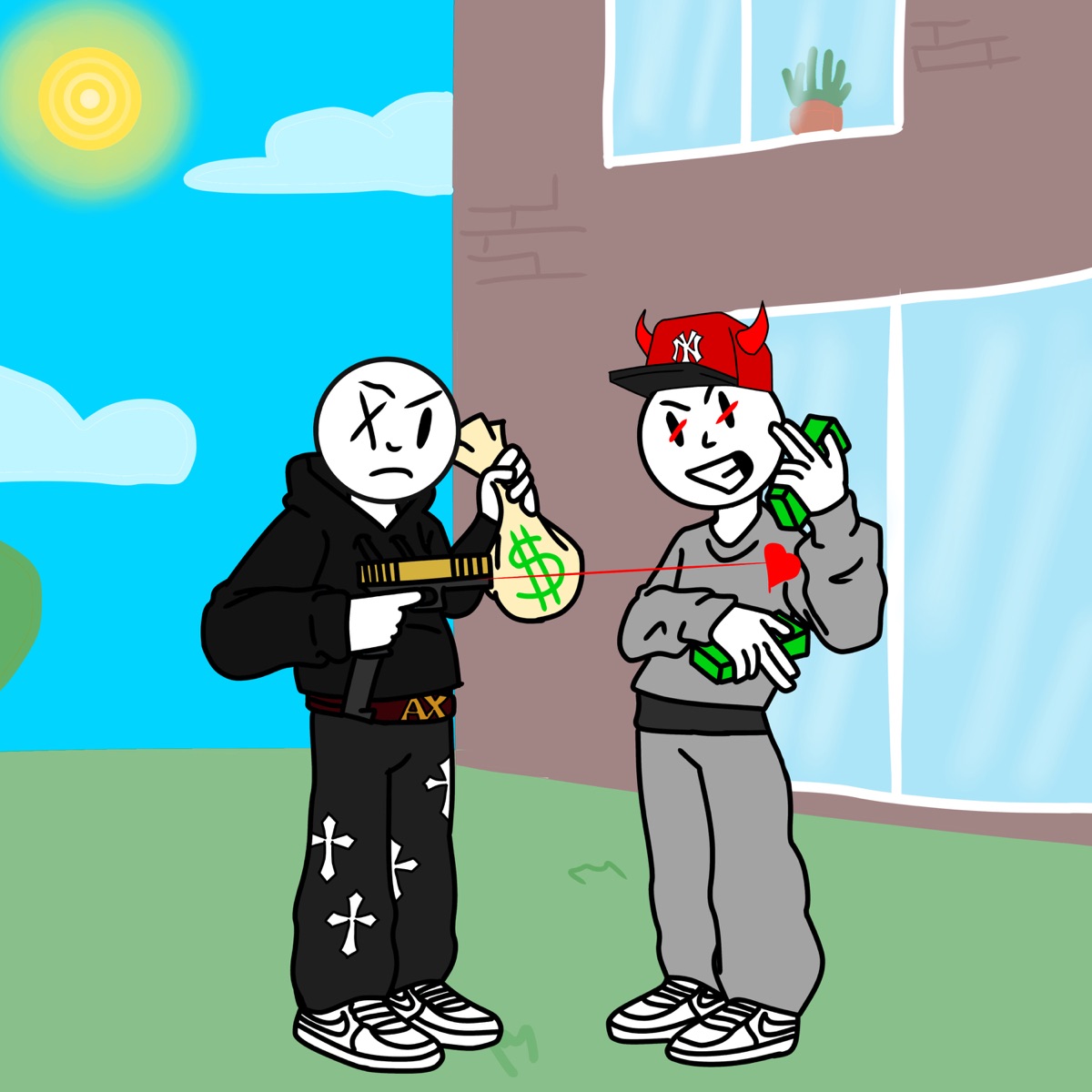 Tom & Jerry - Single by EuCalil & Felpzsantoz album cover