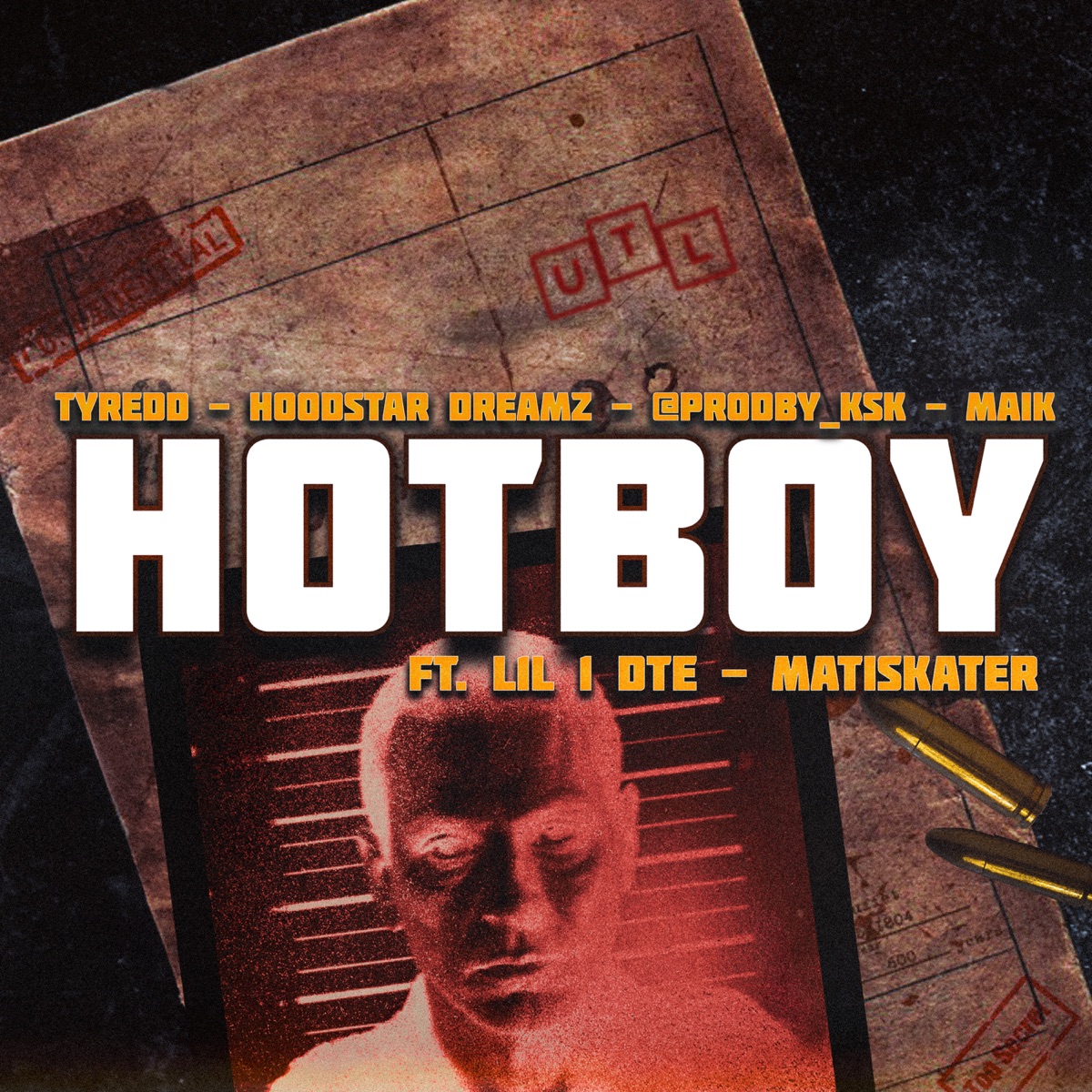Hotboy (feat. Lil 1 DTE & matiskater) - Single by UTL, Tyredd & Hoodstar Dreamz album cover