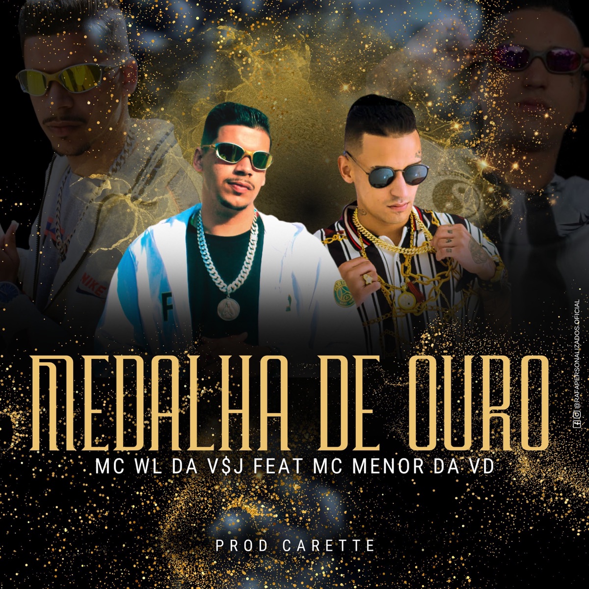 Medalha de Ouro - Single by Mc WL da V & MC Menor da VD album cover