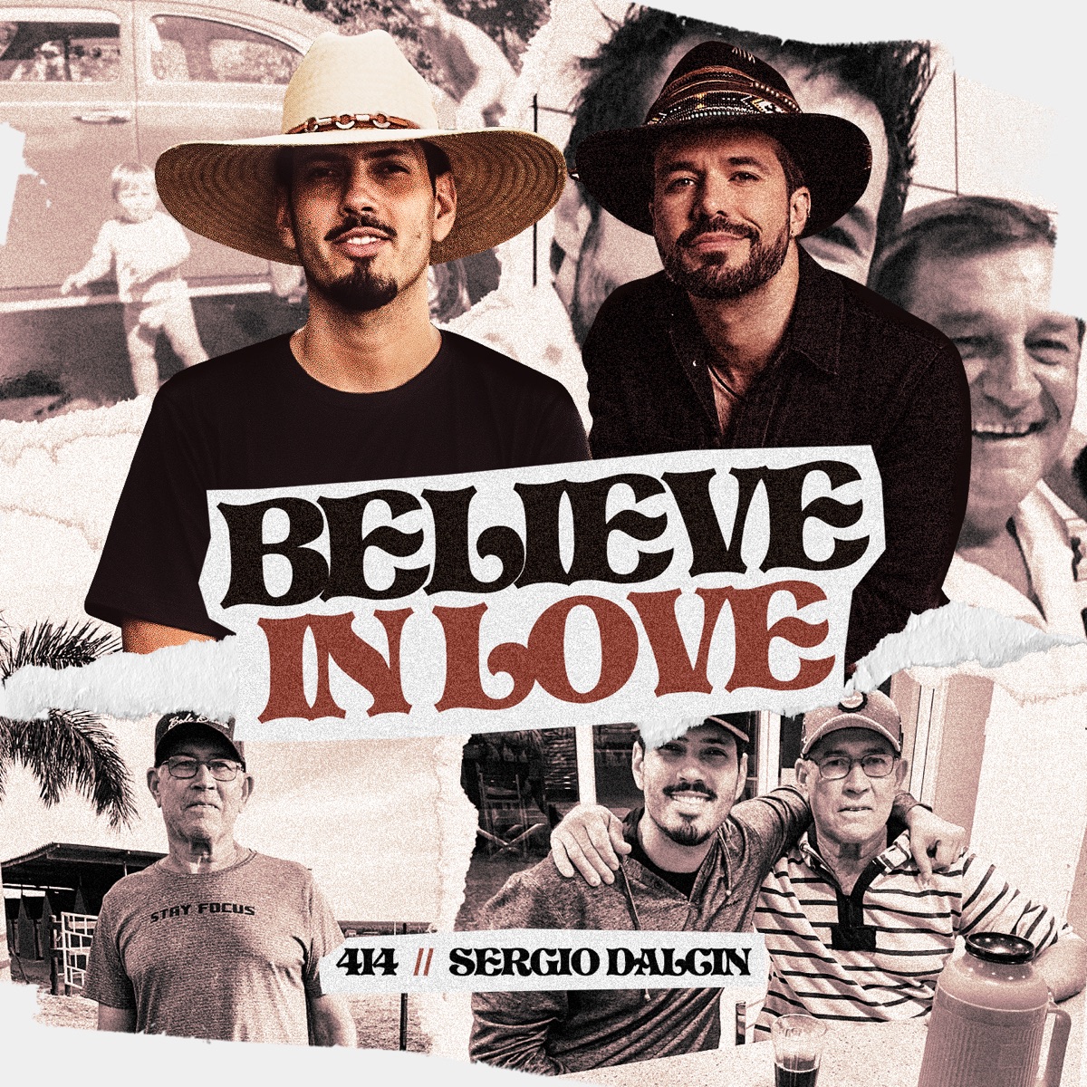Believe in Love (feat. Sergio Dalcin) - Single by 4i4 album cover