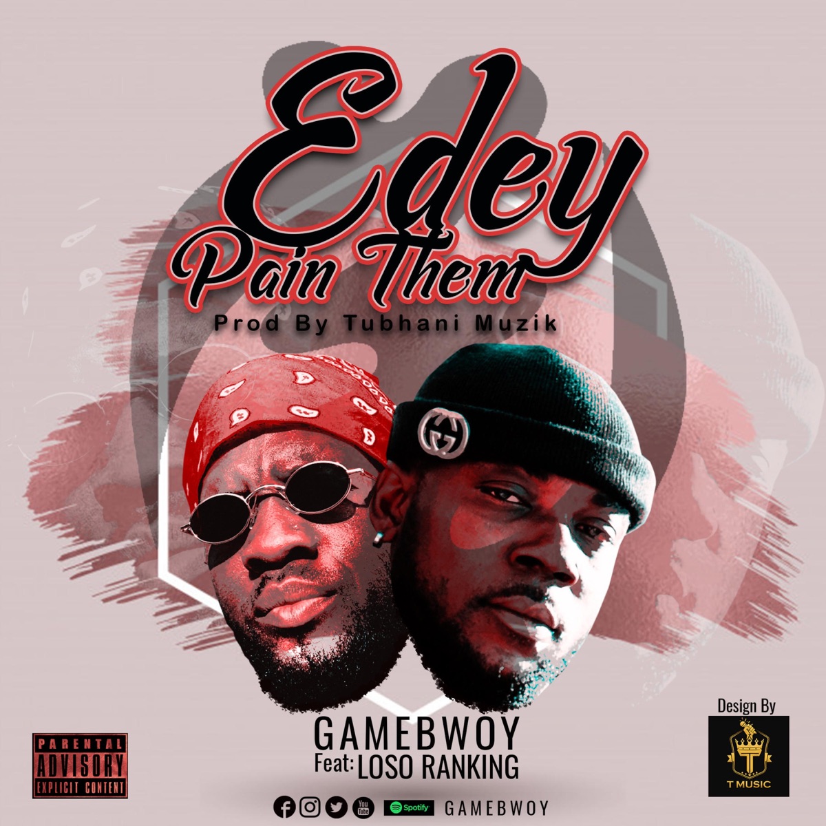 Edey Pain Them (feat. Loso Ranking) - Single by GAMEBWOY album cover