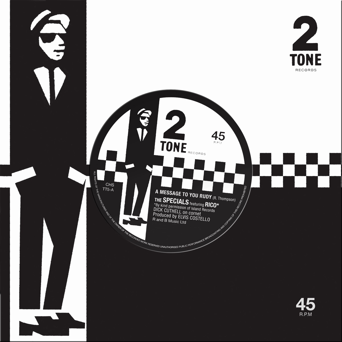 A Message to You Rudy (feat. Rico) - Single by The Specials album cover