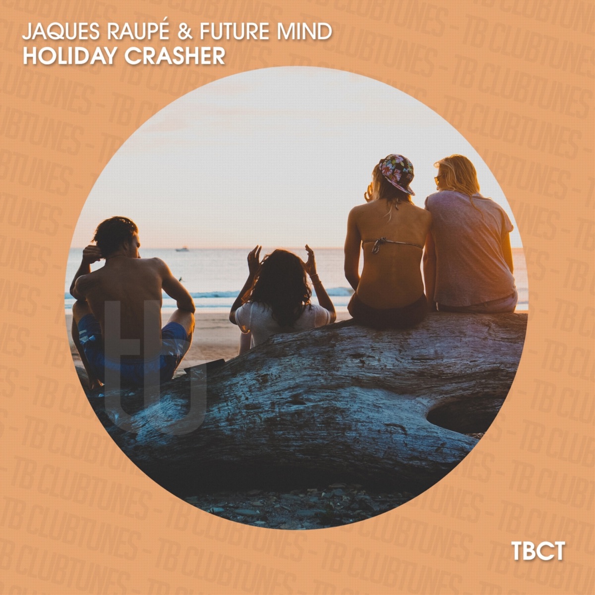 Holiday Crasher - Single by Jaques Raupé & Future Mind album cover