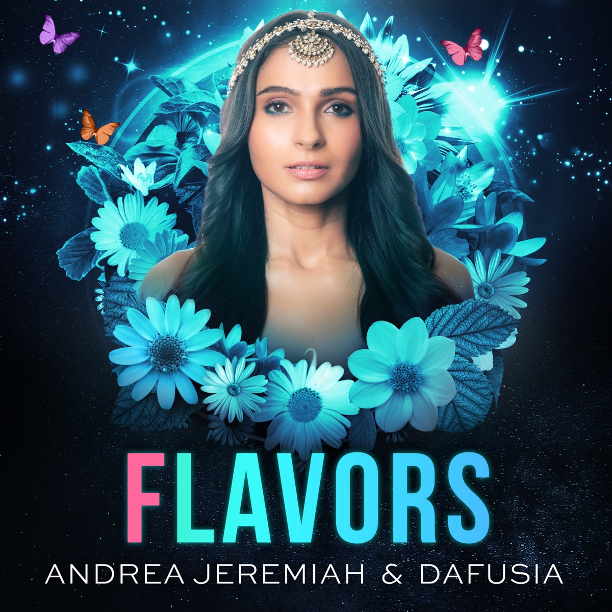 Flavors (Remix) - Single by Andrea Jeremiah & Dafusia album cover