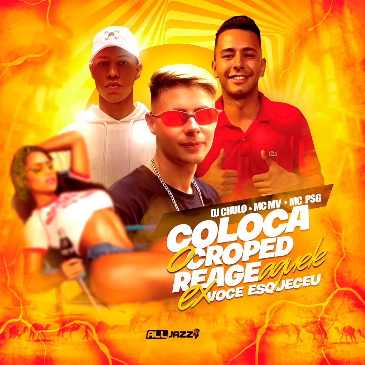 Coloca o Croped Reage Aquele Ex Você Esquece (feat. Dj Chulo) - Single by Mc MV & Mc PSG album cover