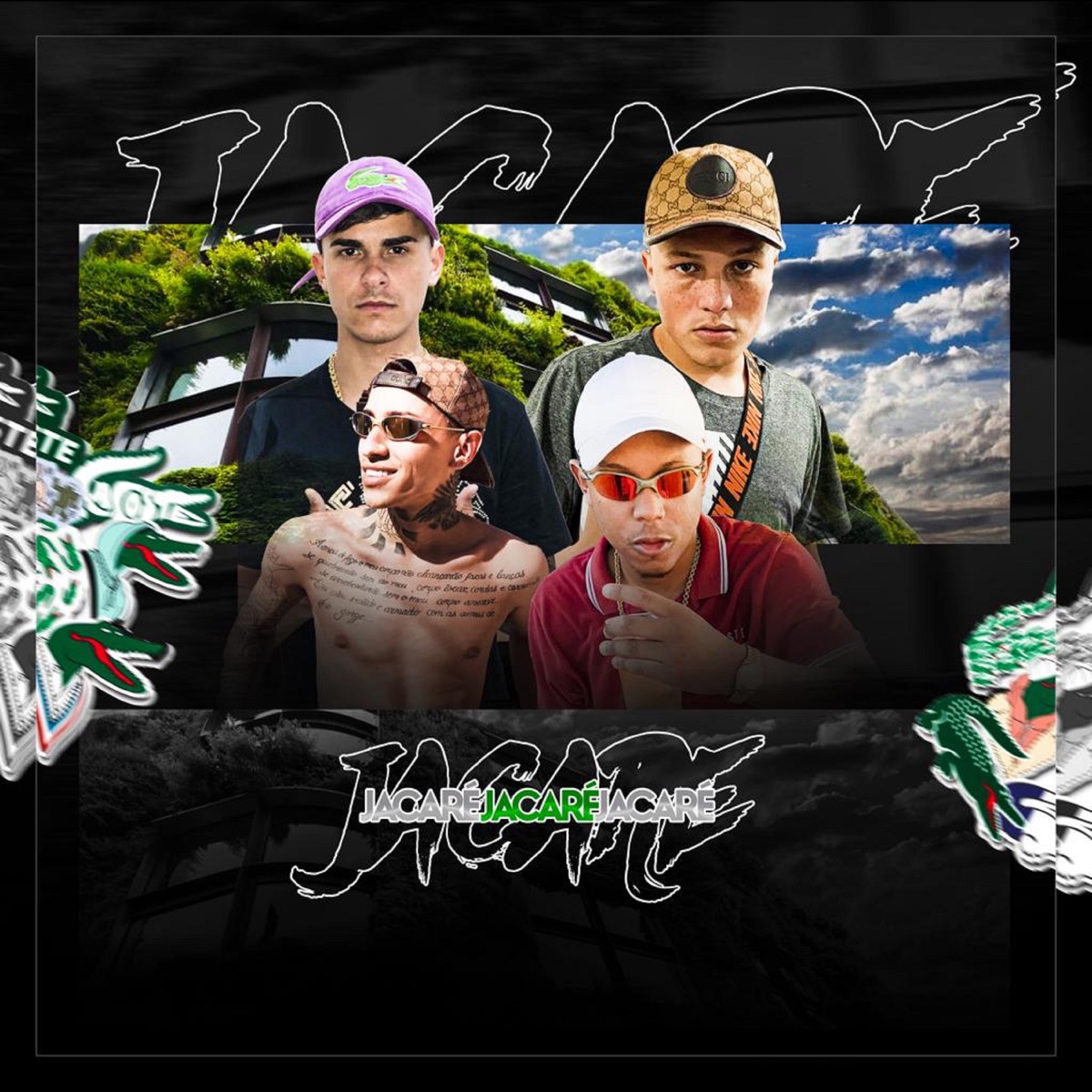 Jacaré - Single by MC KZN, Mc Whell, Bruno do Jota & Mc Perroni album cover