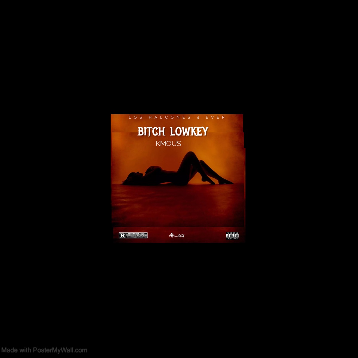 Bitch Lowkey - Single by Kmous album cover