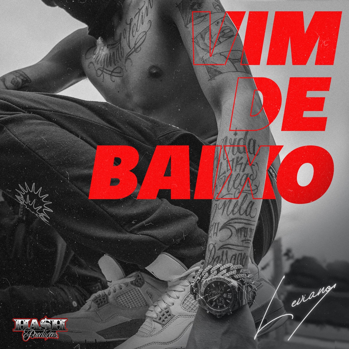 Vim de Baixo - Single by Leviano & Hash Produções album cover