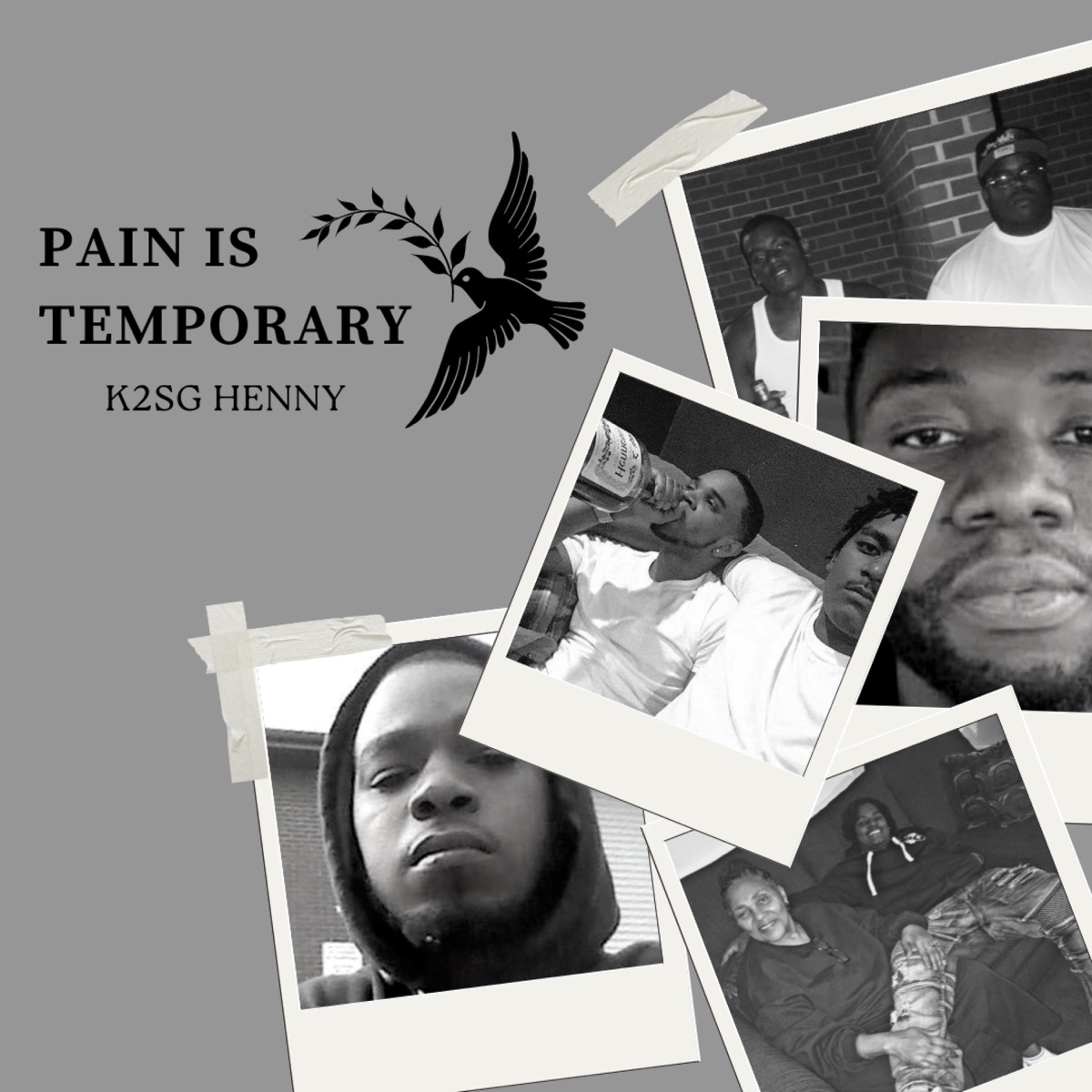 Pain is Temporary (Radio Edit) - Single by K2sg Henny album cover