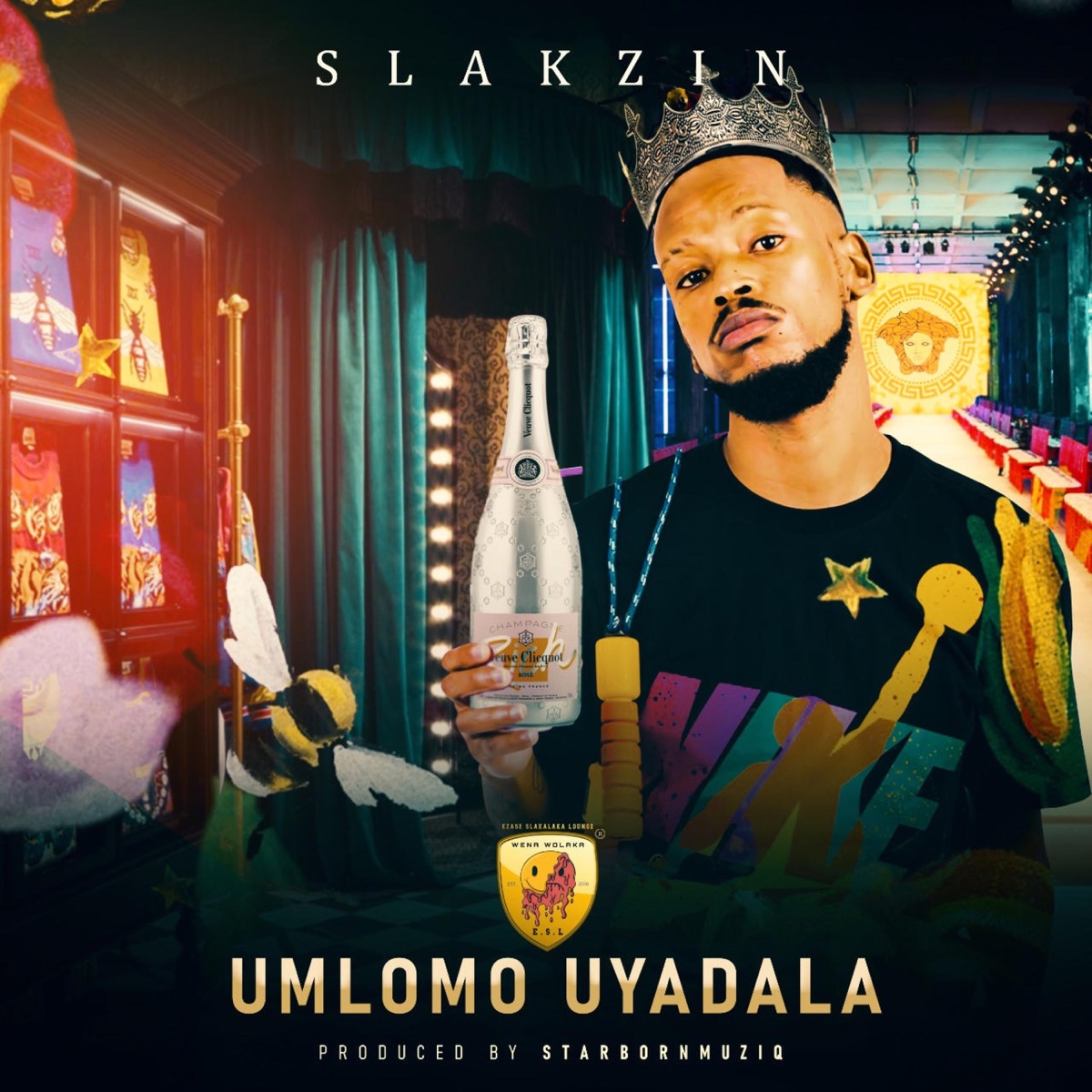 Umlomo Uyadala - Single by Slakzin album cover