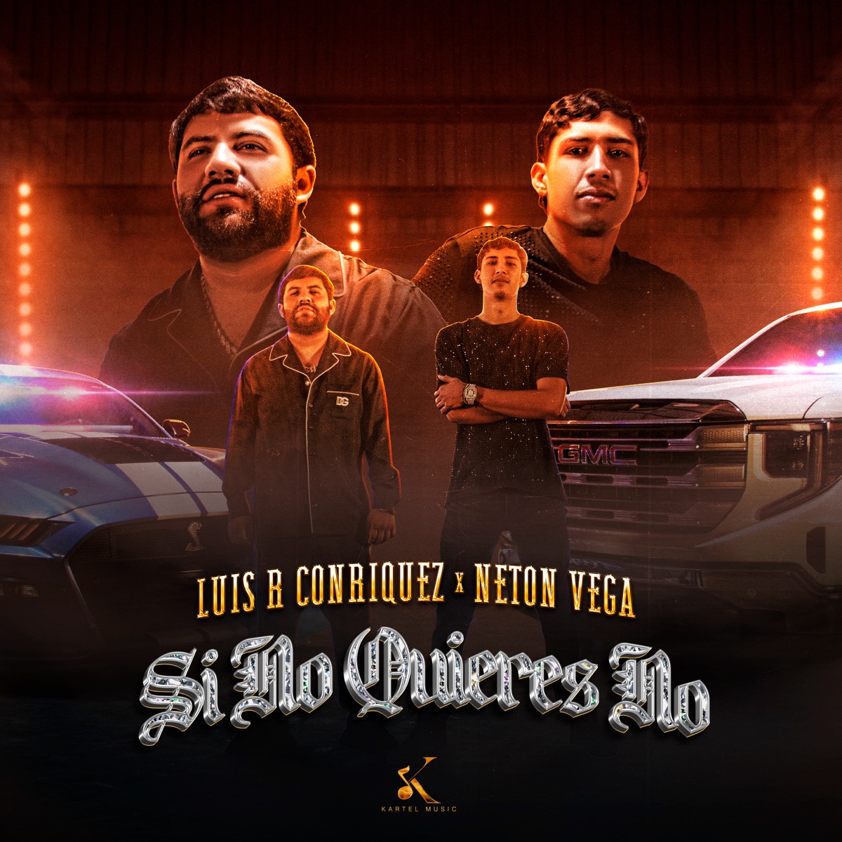 Si No Quieres No - Single by Luis R Conriquez & Neton Vega album cover