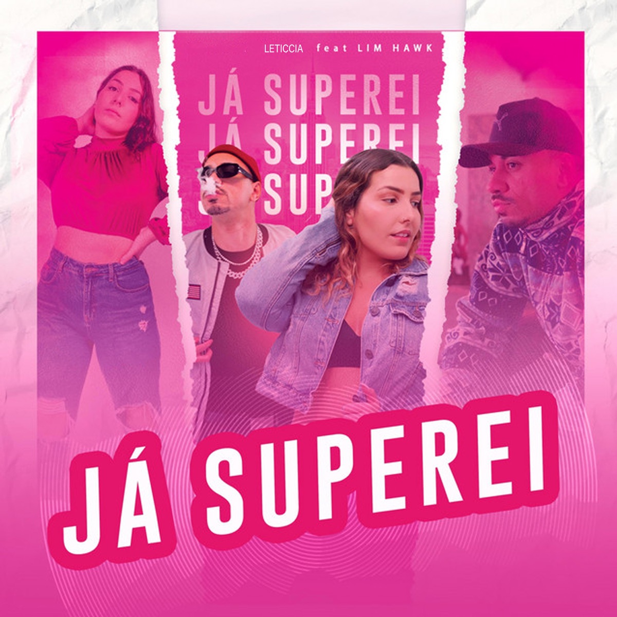 Já Superei (feat. Lim Hawk) - Single by LETICCIA album cover