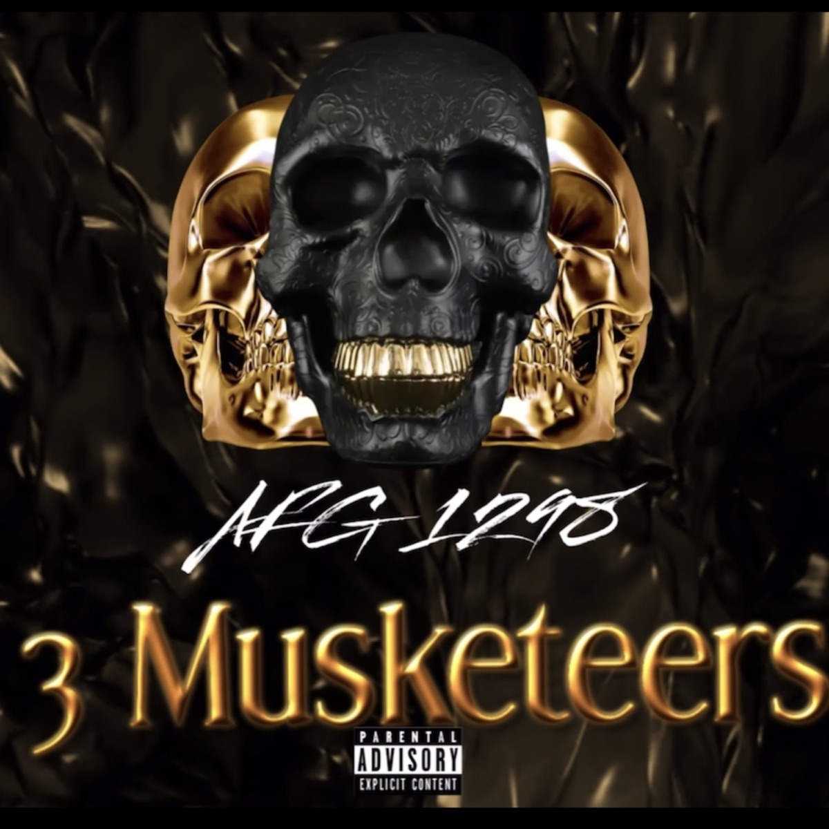 3 Musketeers (feat. Polo Kid) - Single by AFG 1298 album cover