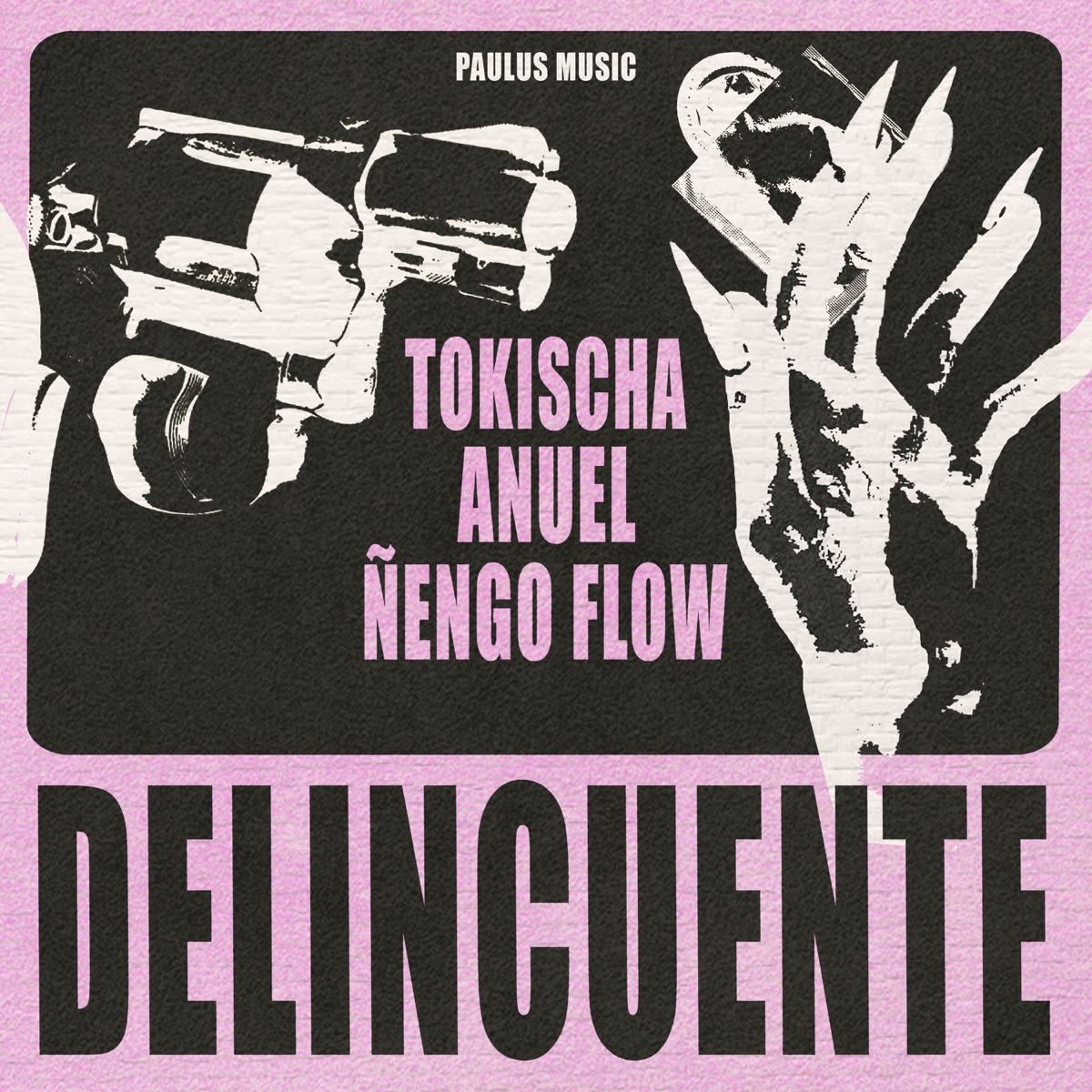 Delincuente - Single by Tokischa, Anuel AA & Ñengo Flow album cover