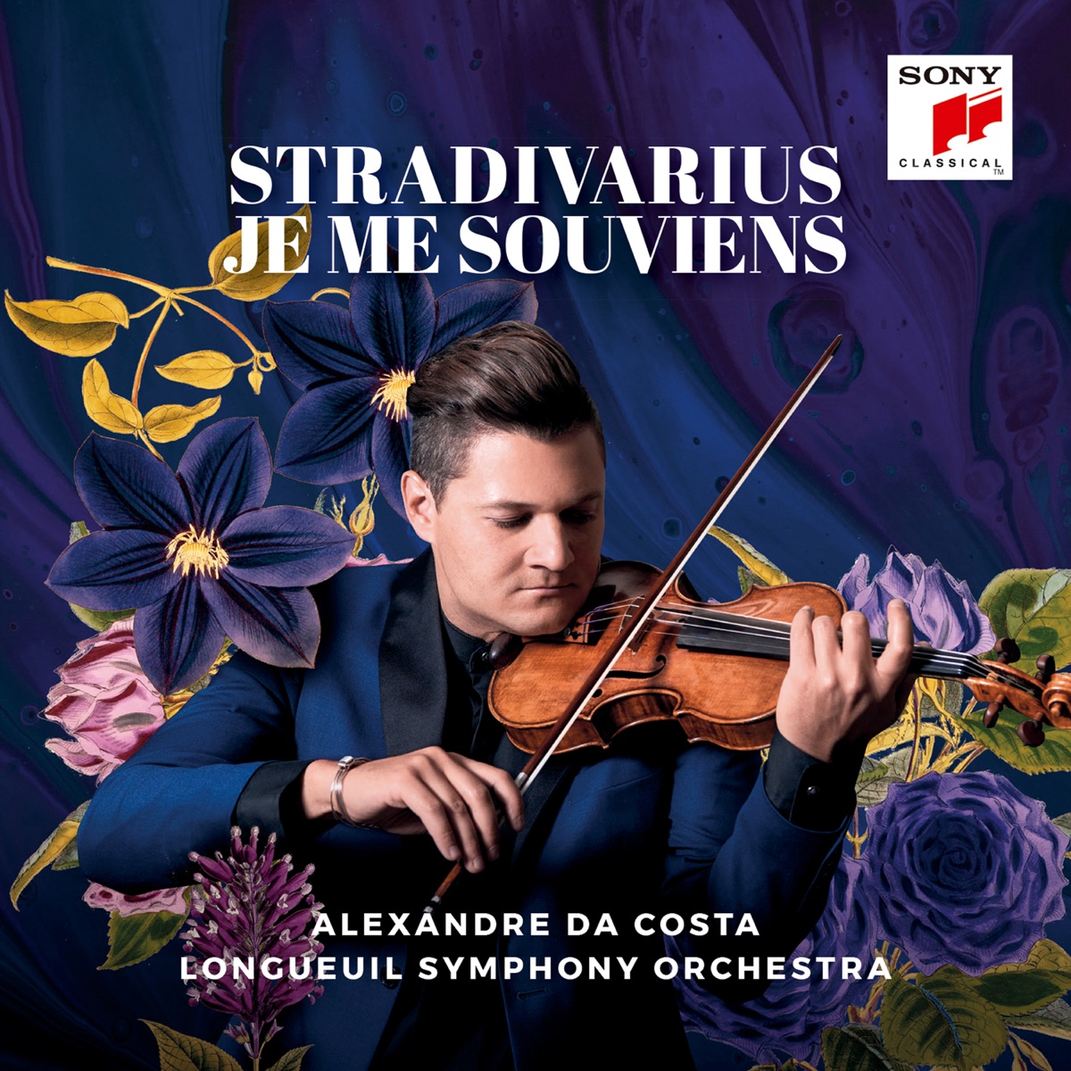 Stradivarius Je Me Souviens by Alexandre Da Costa & Orchestre symphonique de Longueuil album cover