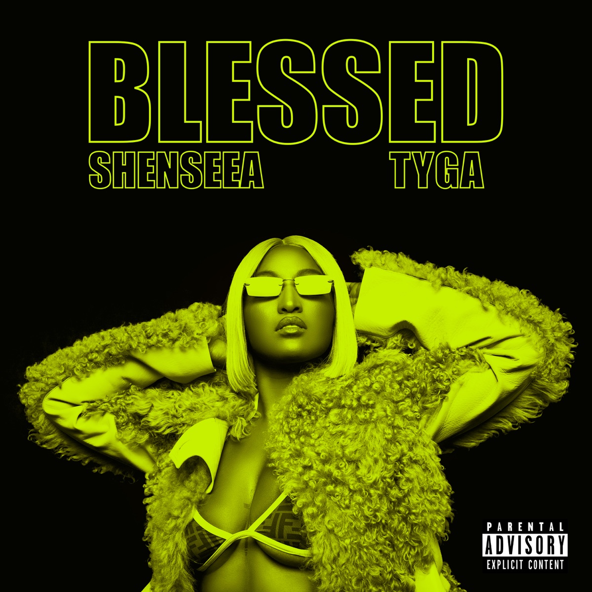 Blessed - Single by Shenseea & Tyga album cover