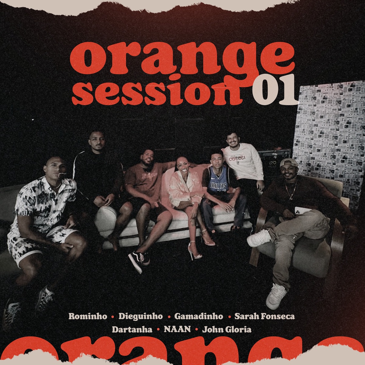 ORANGE SESSIONS #1 - MALDITA LEMBRANÇA (feat. John Gloria, Rominho, Sarah Fonseca, Dartanhã & Dieguinho Cantor) - Single by Orange, Gamadinho & NAAN album cover