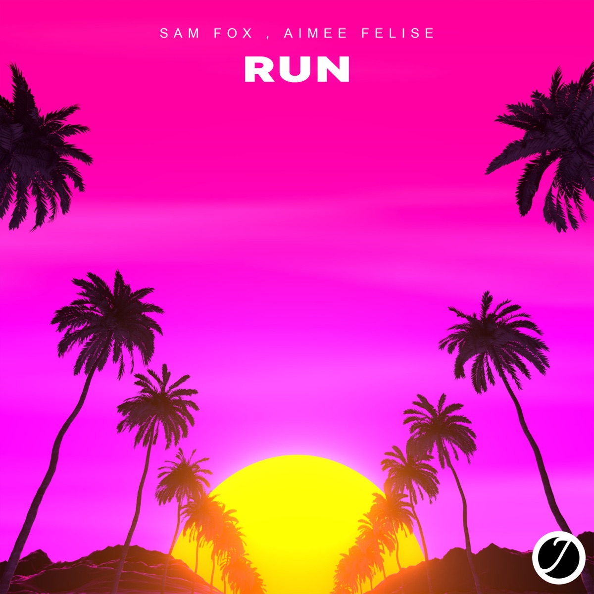 Run - Single by Sam Fox & Aimee Felise album cover
