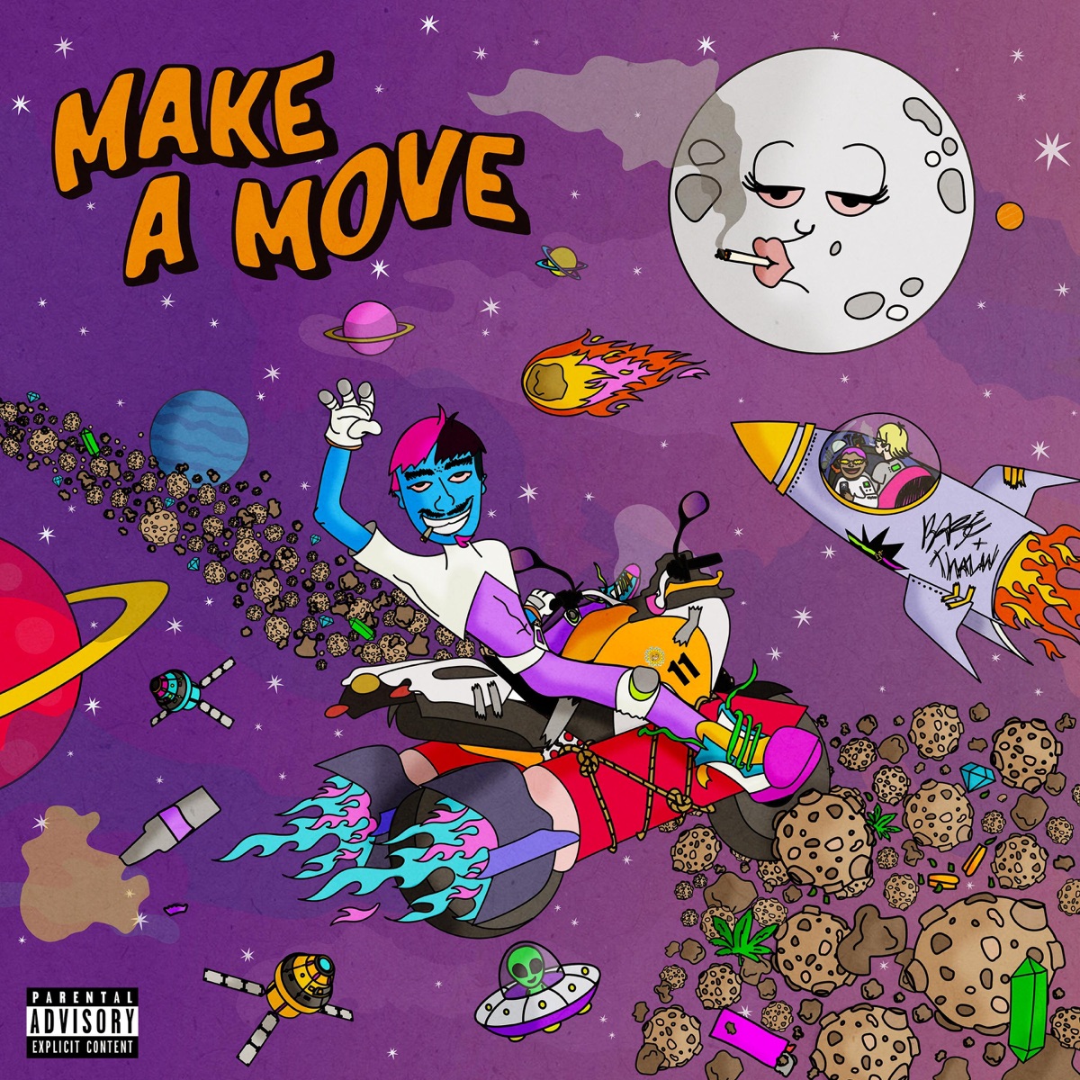 MAKE A MOVE - Single by Thalin & Base Company album cover