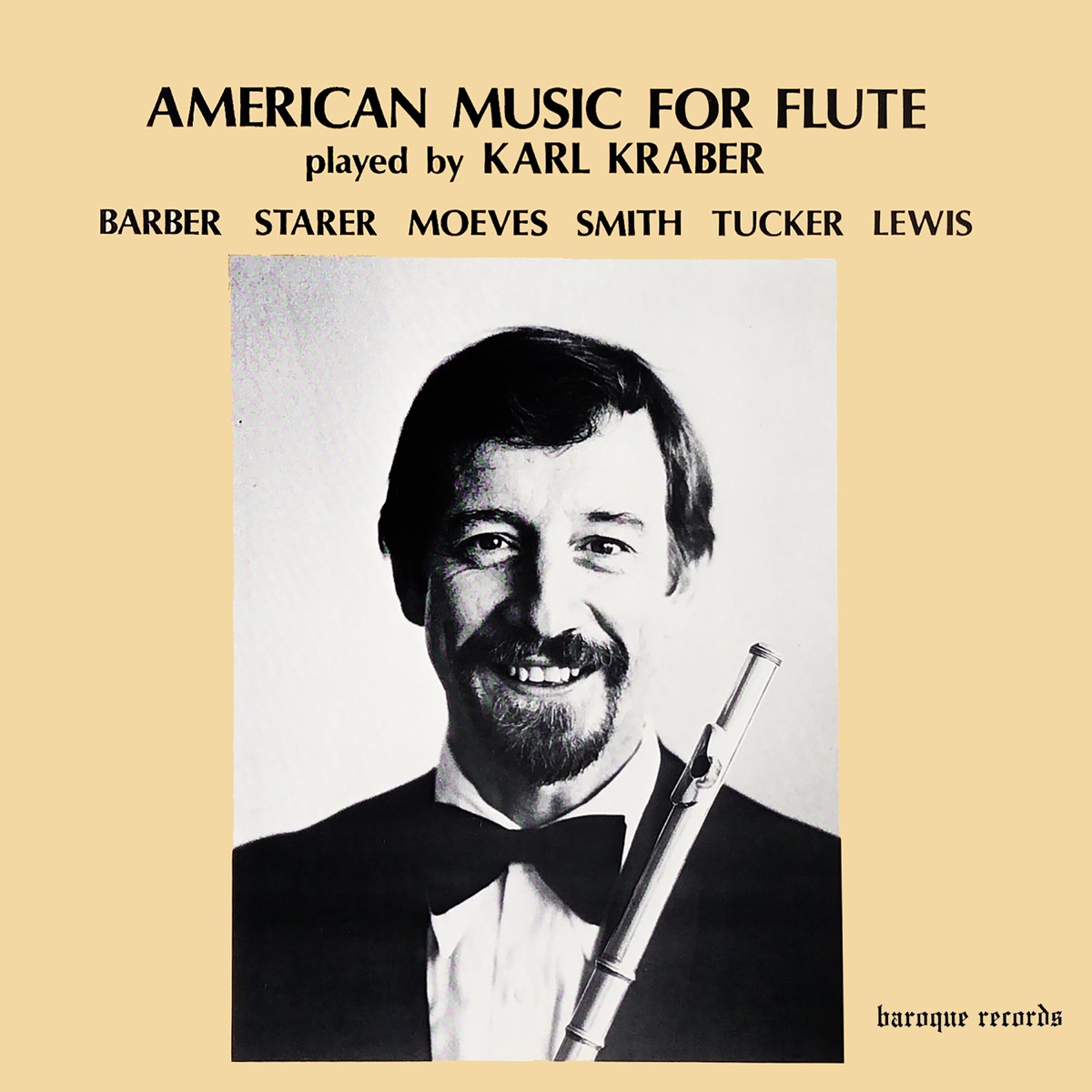 American Music For Flute by Karl Kraber, Jerry Kirkbride & Michael Rogers album cover