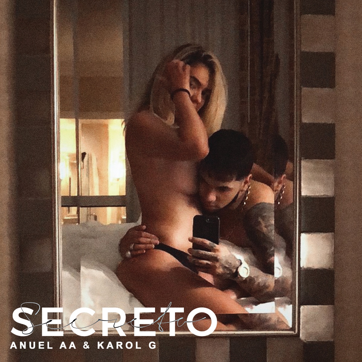Secreto - Single by Anuel AA & KAROL G album cover