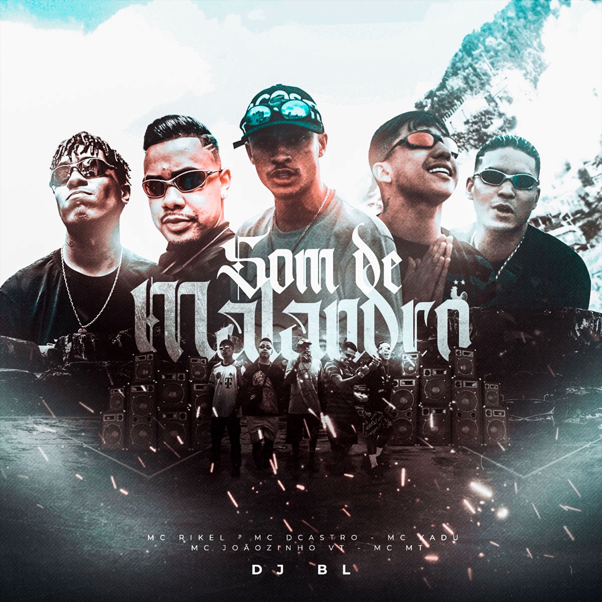 Som de Malandro (feat. MC Rikel, MC Kadu & MT) - Single by MC Joãozinho VT, DJ BL & MC Dcastro album cover