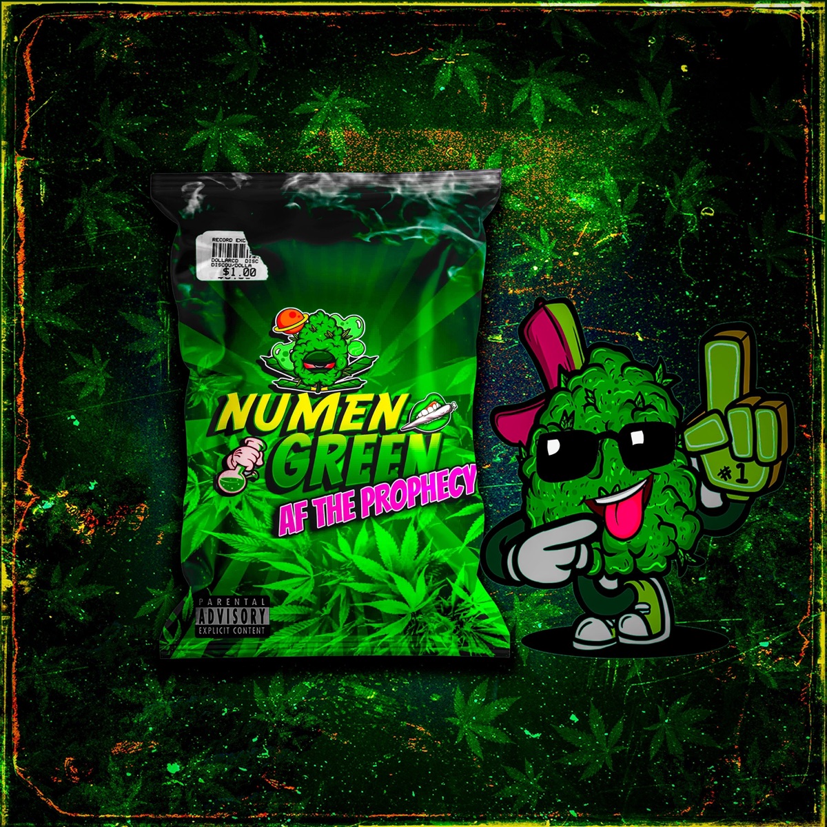 Numen Green (feat. Di Geniuz, Bossavescomohe & Lunox) - Single by AF The Prophecy album cover