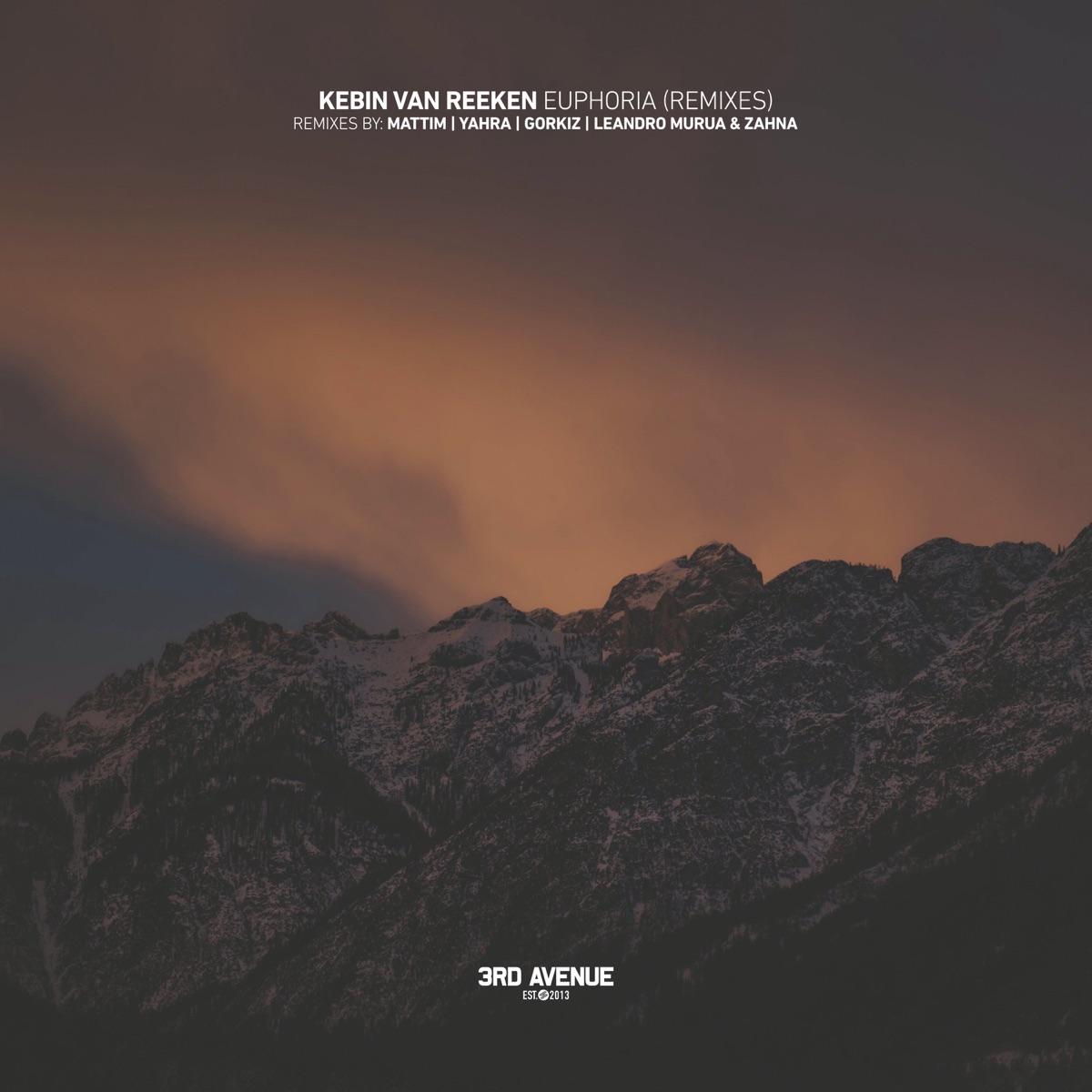 Euphoria (Remixes) - EP by Kebin van Reeken, Gorkiz & Mattim album cover