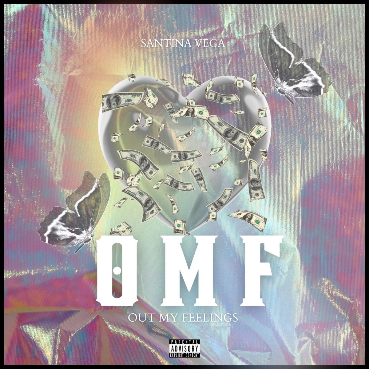 OMF (Out My Feelings) - Single by Santina Vega album cover