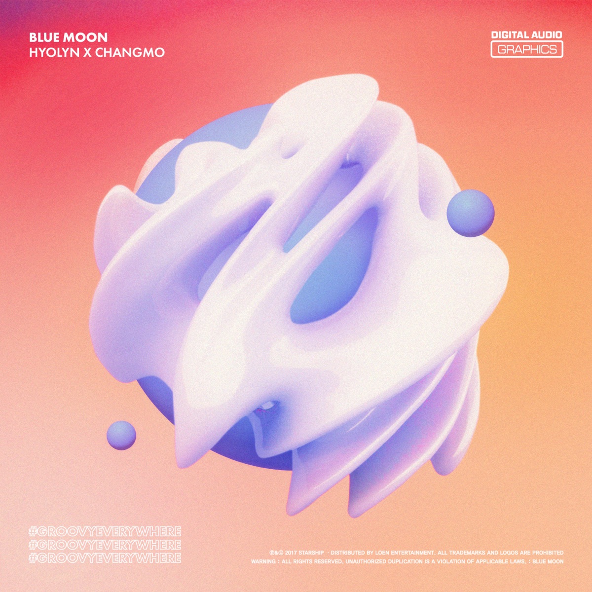 Blue Moon - Single by HYOLYN & CHANGMO album cover