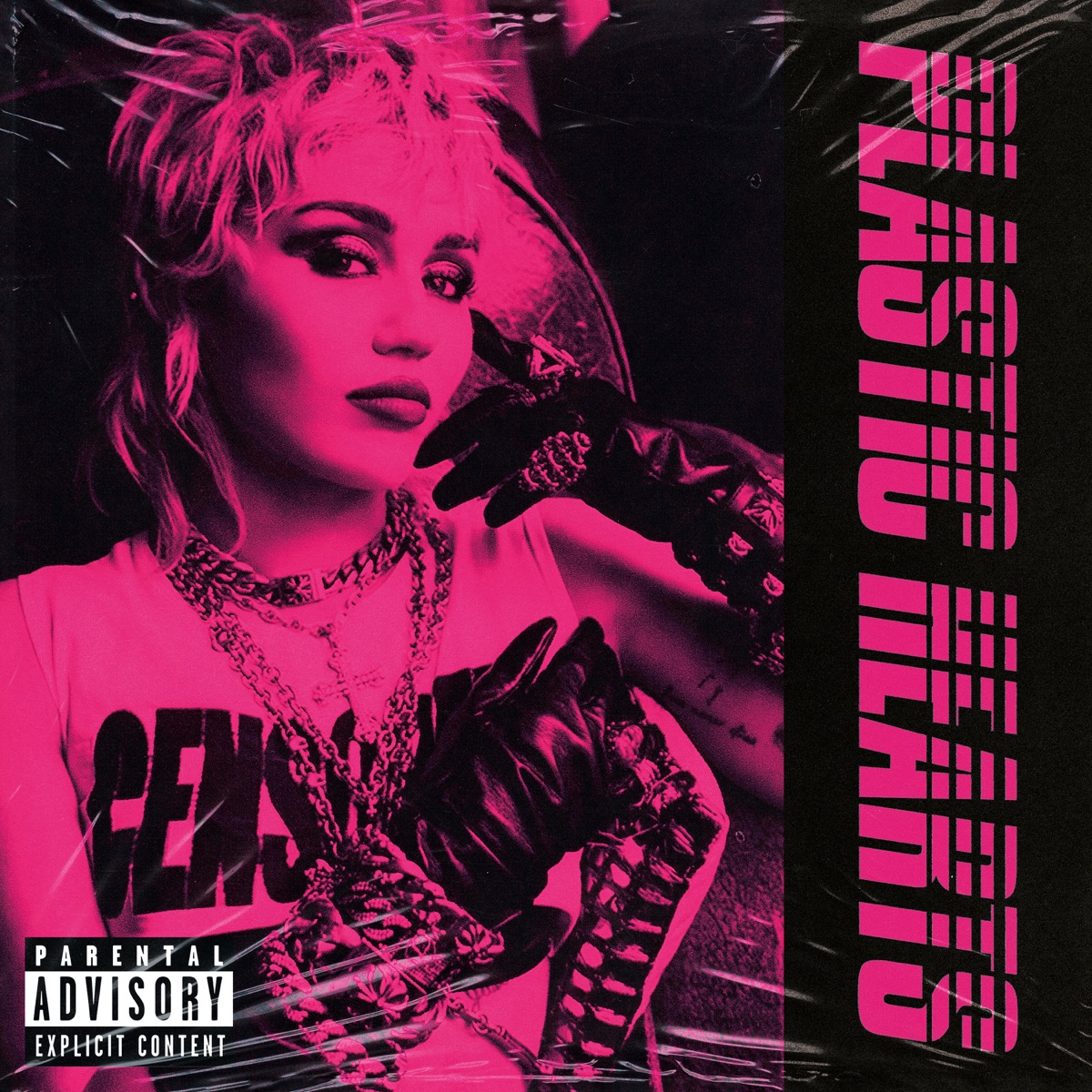 Plastic Hearts by Miley Cyrus album cover