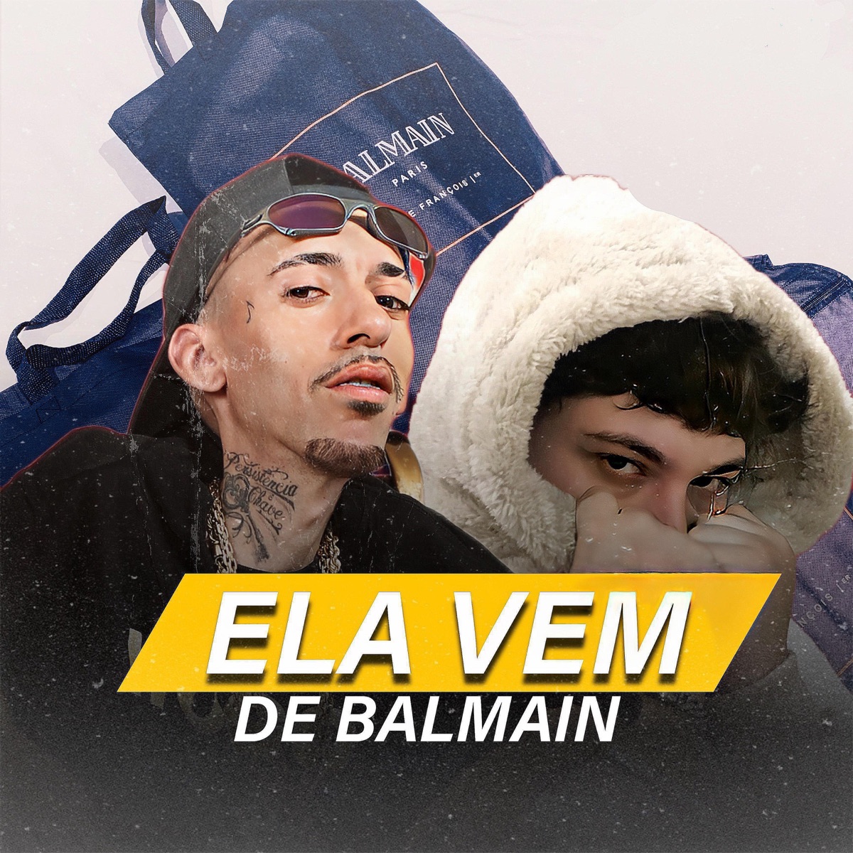 Ela Vem de Balmain - Single by MC William, Cardozin & Jay-Gueto Beats album cover