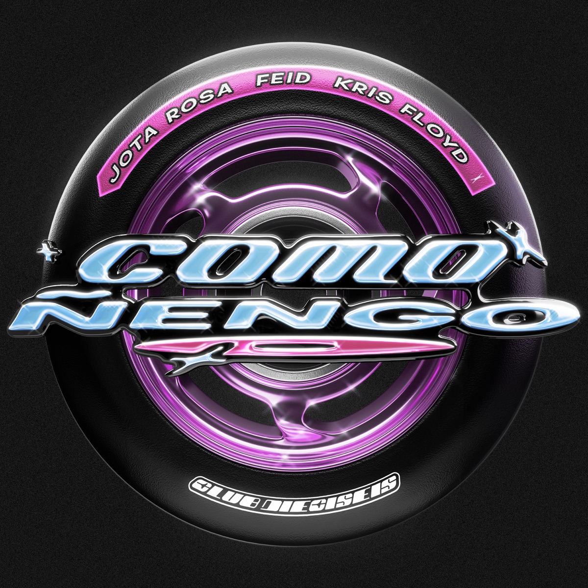 Como Ñengo (feat. Kris Floyd) - Single by Club Dieciséis, Jota Rosa & Feid album cover