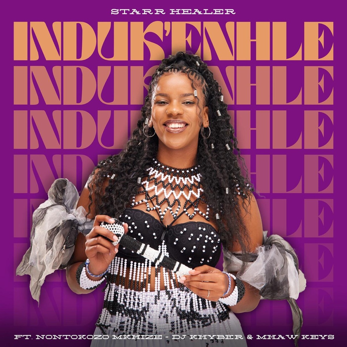 Induk'Enhle (feat. Nontokozo Mkhize, DJ Khyber & Mhaw Keys) - Single by Starr Healer album cover