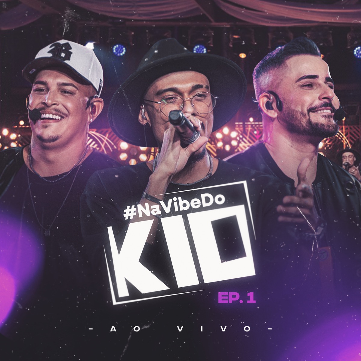 Na Vibe do K10 - EP 1 (Ao vivo) by Kamisa 10 album cover