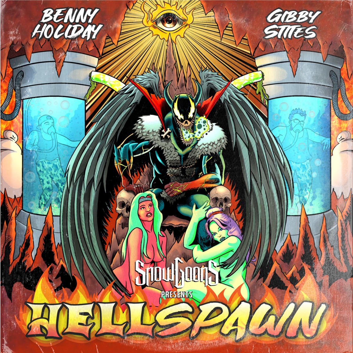 Hellspawn by Benny Holiday & Gibby Stites album cover