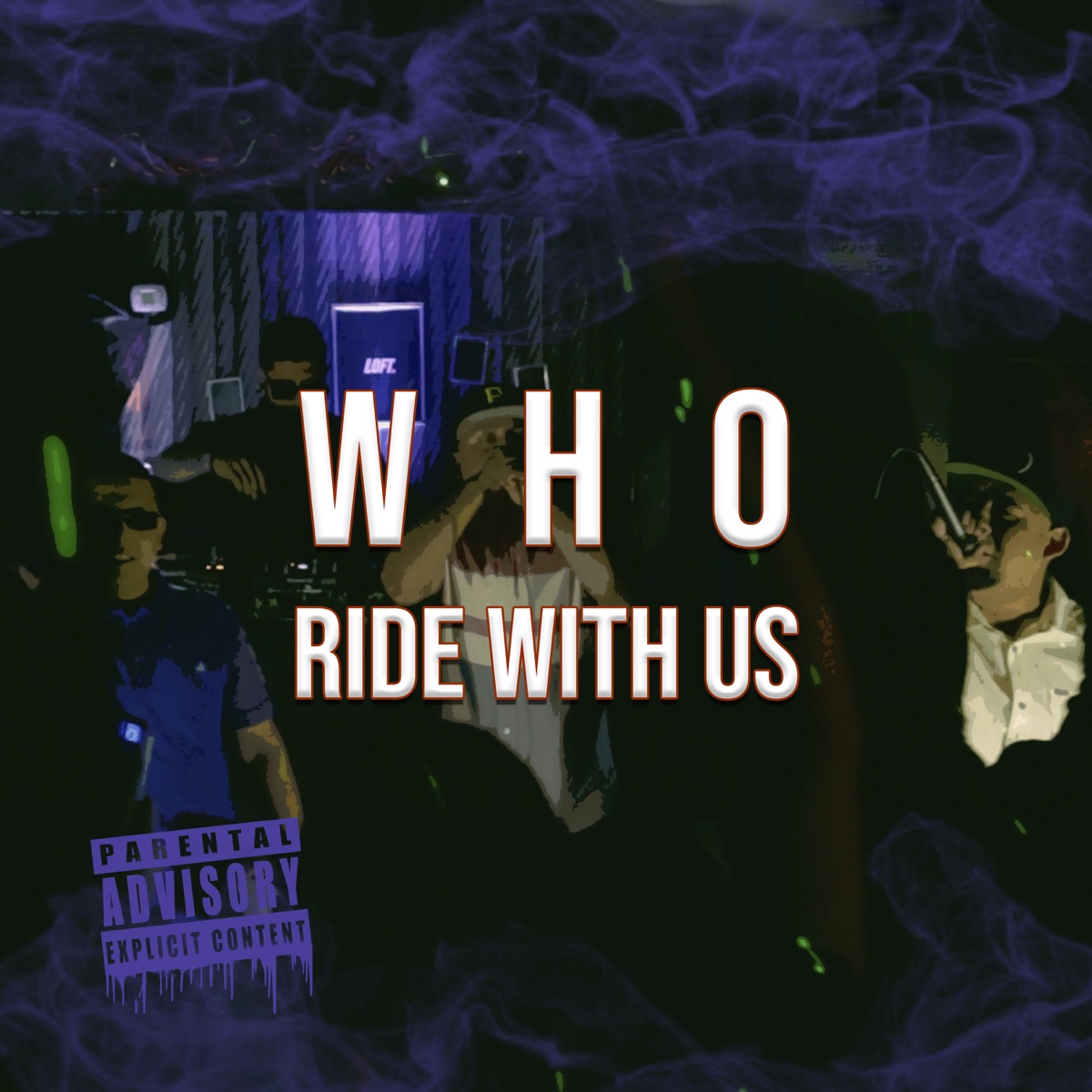 Who Ride with Us - Single by Mexa-Cali album cover