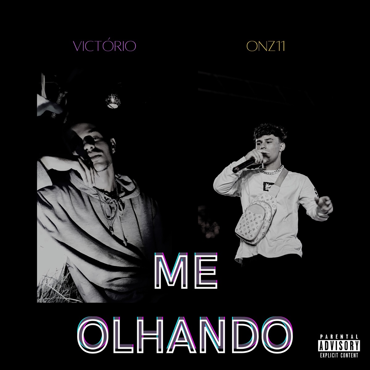 Me Olhando (feat. DarinBeatz) - Single by Victório & Onz11 album cover