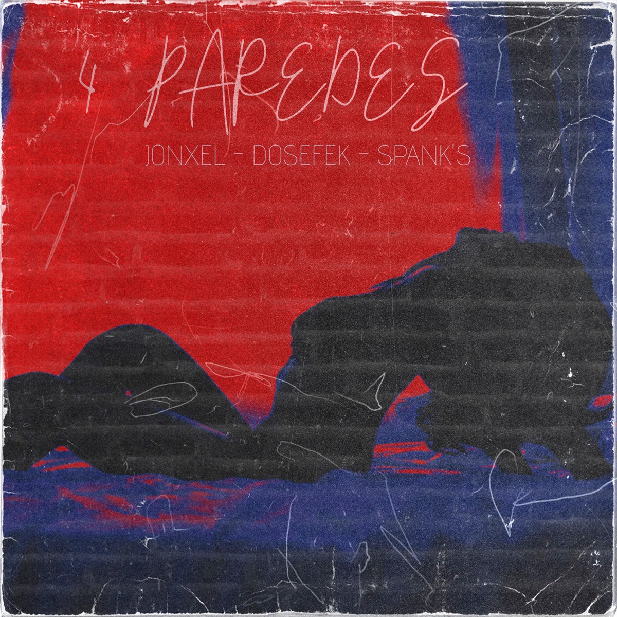 4 Paredes - Single by Dosefek, Spanks & Jonxel album cover