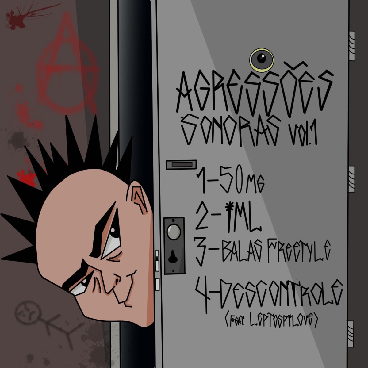 Agressões Sonoras, Vol. 1 - EP by Guizxn & G.Vidal album cover