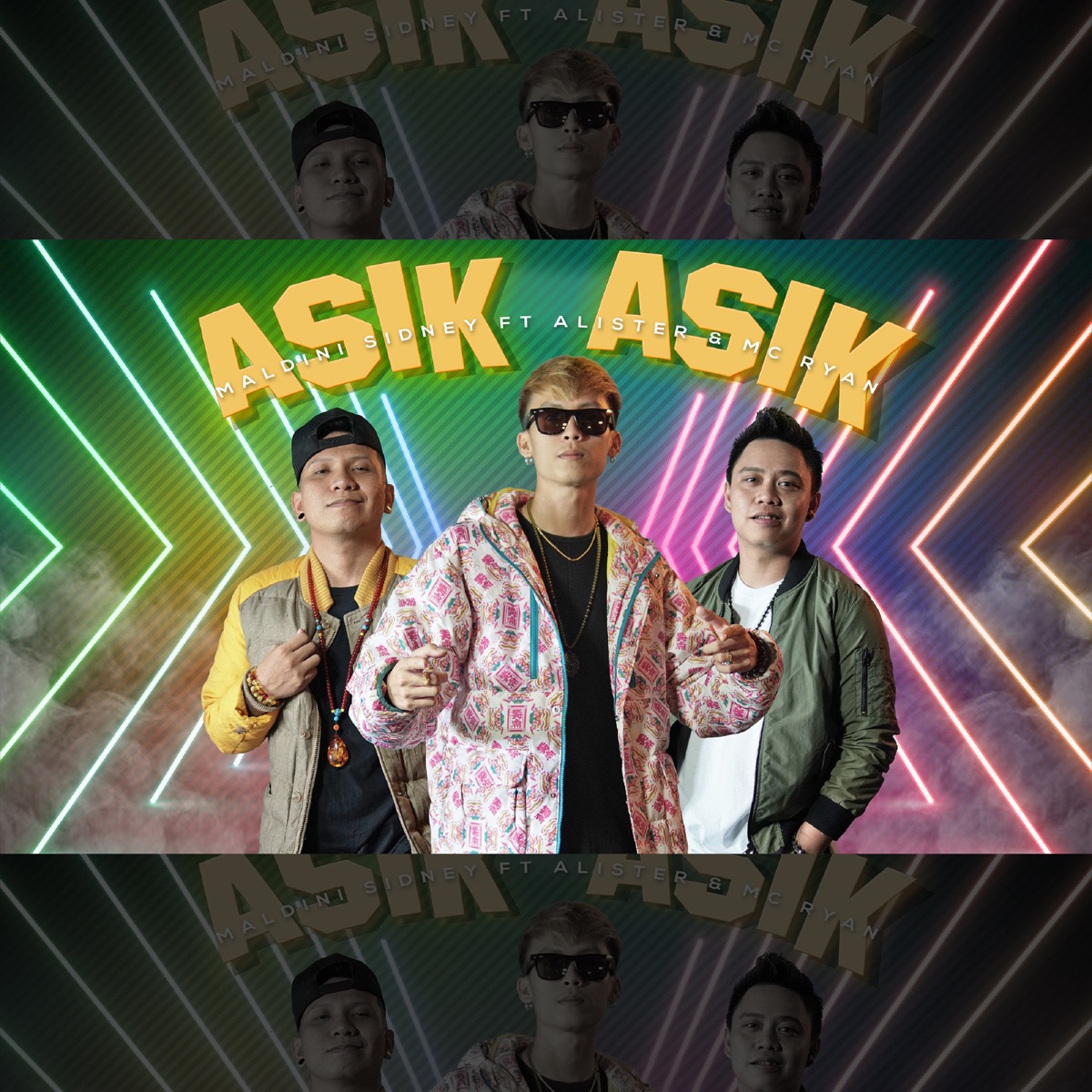 Asik Asik - Single by Maldini Sidney, Alister & Mc Ryan album cover