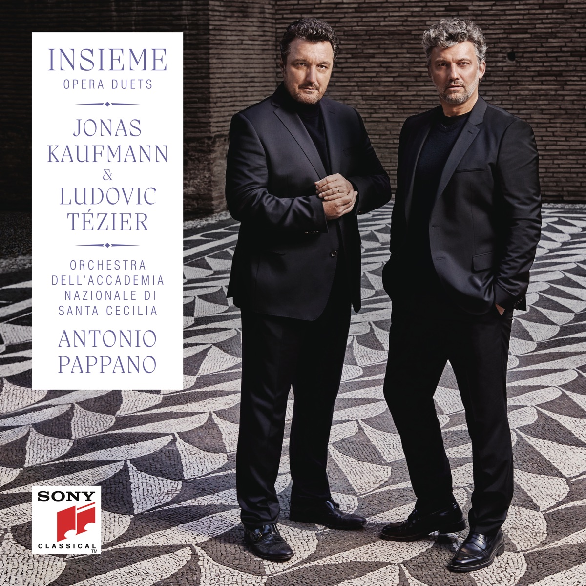 Insieme - Opera Duets by Jonas Kaufmann, Ludovic Tézier, Antonio Pappano & Orchestra of the Accademia di Santa Cecilia, Rome album cover