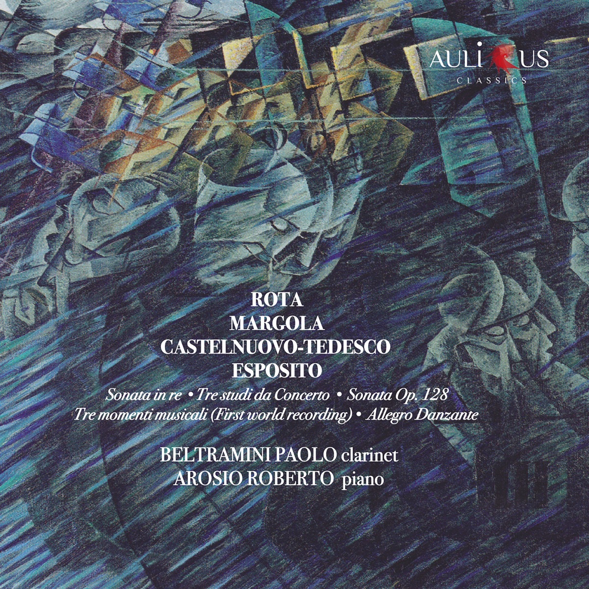 Rota, Margola, Castelnuovo-Tedesco, Esposito by Paolo Beltramini & Roberto Arosio album cover