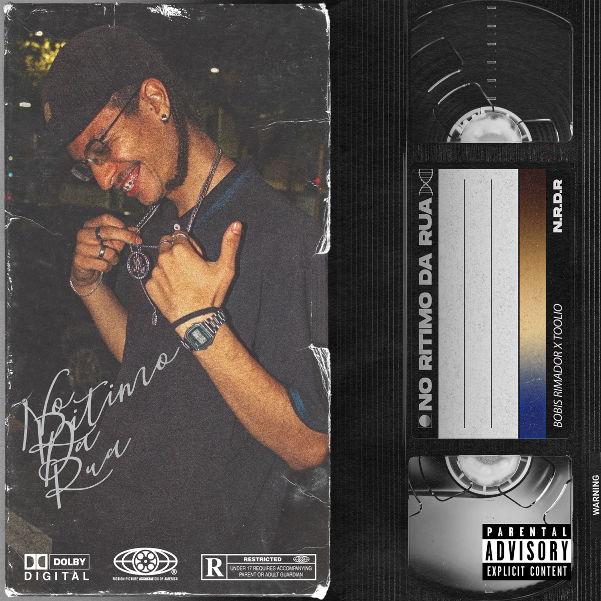 No Ritmo da Rua - Single by Bobis Rimador & Toolio album cover